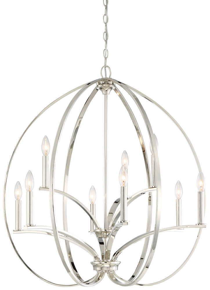 TILBURY - 9 LIGHT CHANDELIER