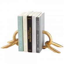 Cyan Designs 06042 - Goldie Locks Bookends - Gold - Medium