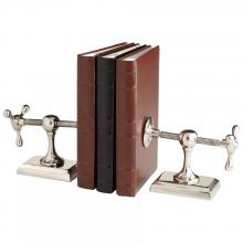 Cyan Designs 07034 - Hot & Cold Bookends Nickel