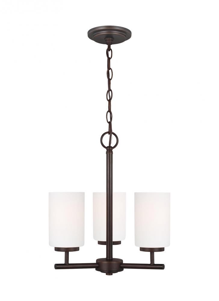 Oslo Three Light Chandelier