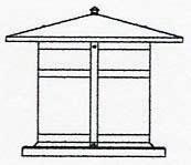 Arroyo Craftsman BC-17TN-N - 17" berkeley column mount