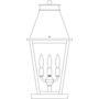 Arroyo Craftsman CRC-10CS-AC - 10" croydon column mount